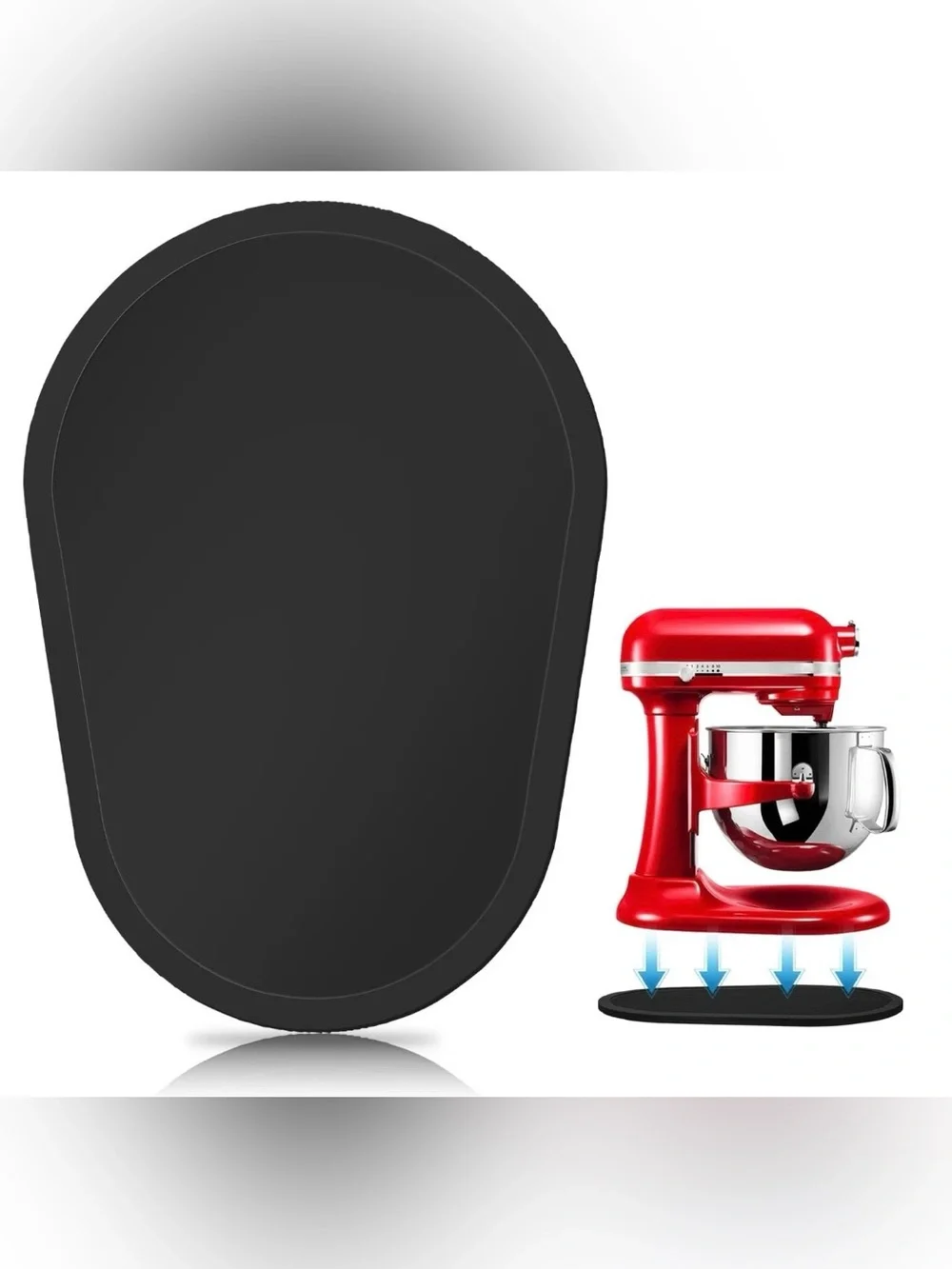 KitchenAid Black Slider Board For Standing Countertop Mixer 5-8qt